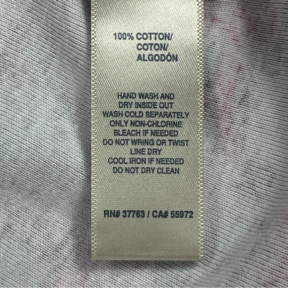 Rafaella size large pinks & black design top with cowl neck & zip neck detail - Picture 11 of 11